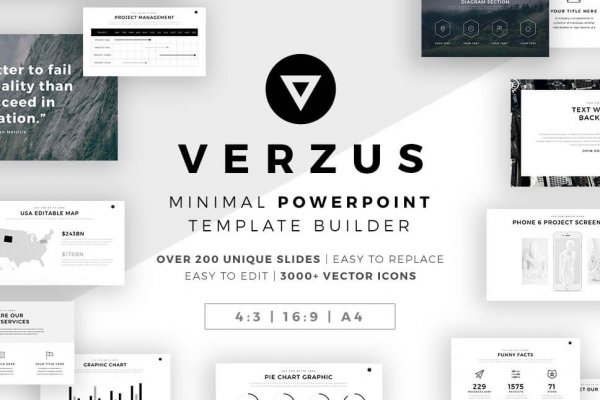 Verzus Banner Verzus Minimal PowerPoint Template