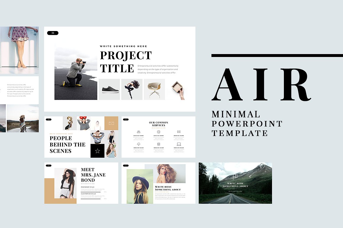 Best Minimalist PowerPoint Template Best Minimal Keynote Themes Best Google Slides Themes