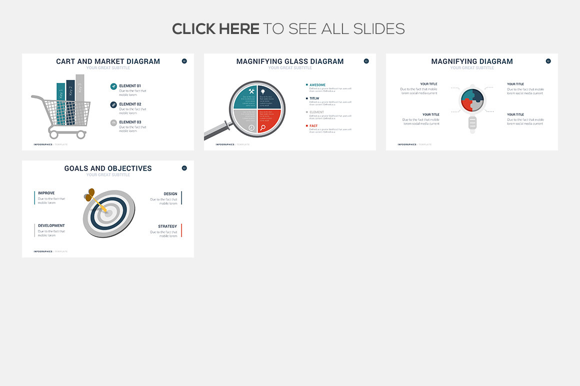 Marketing Infographic Templates PowerPoint Template, Keynote Themes, Google Slides