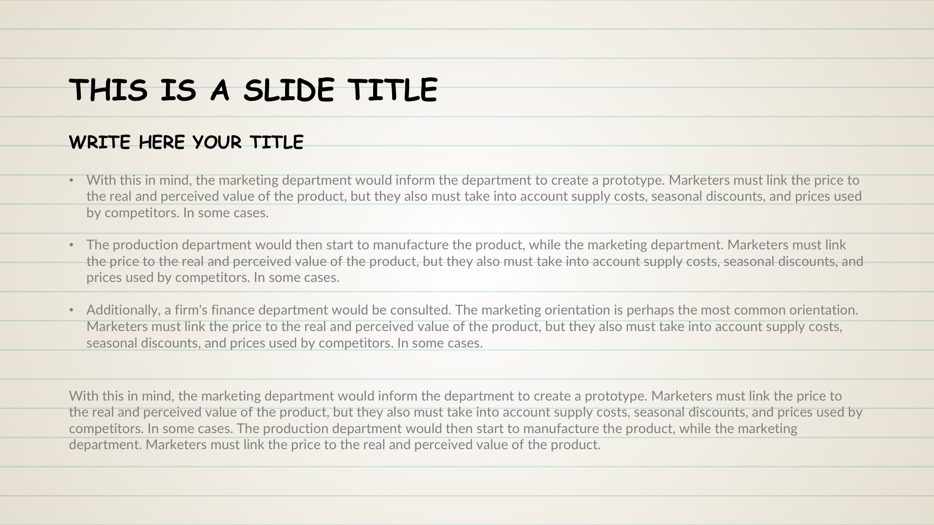 Kindergarten Free PowerPoint Template, Google Slides, Keynote