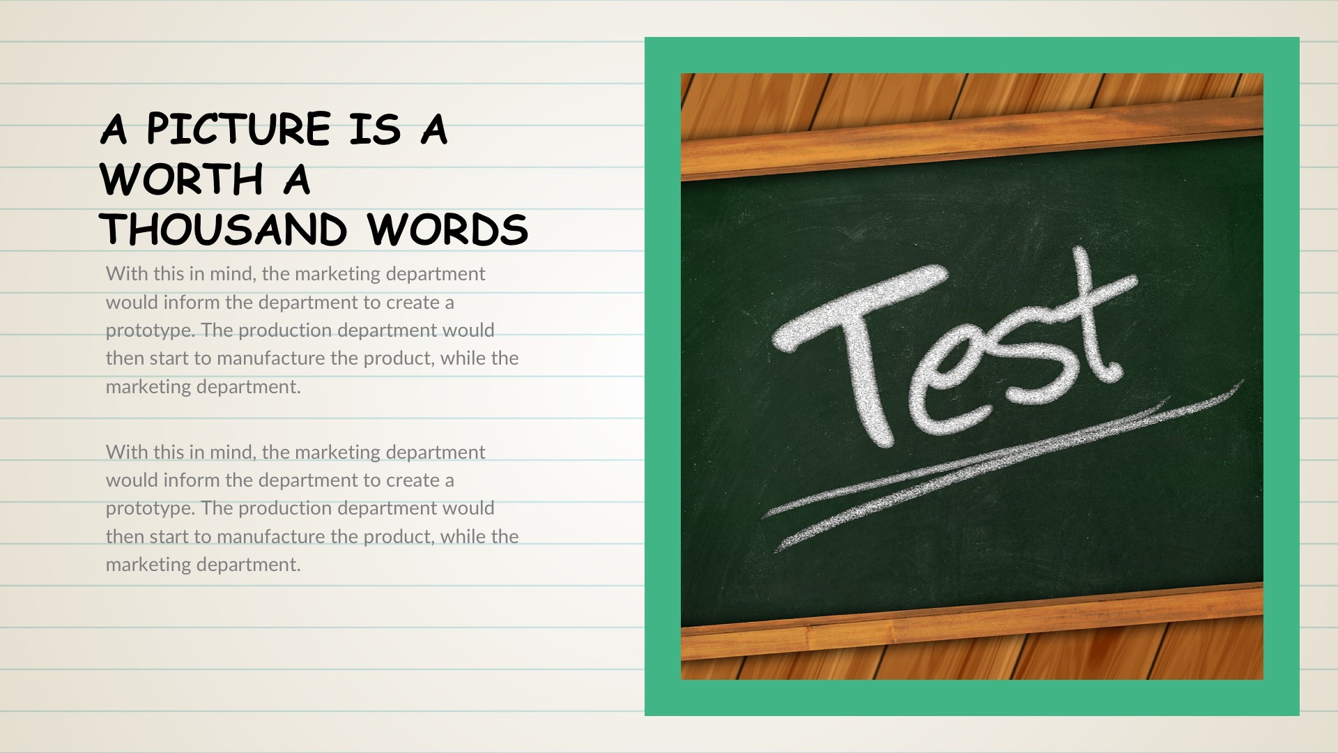 Kindergarten Free PowerPoint Template, Google Slides, Keynote