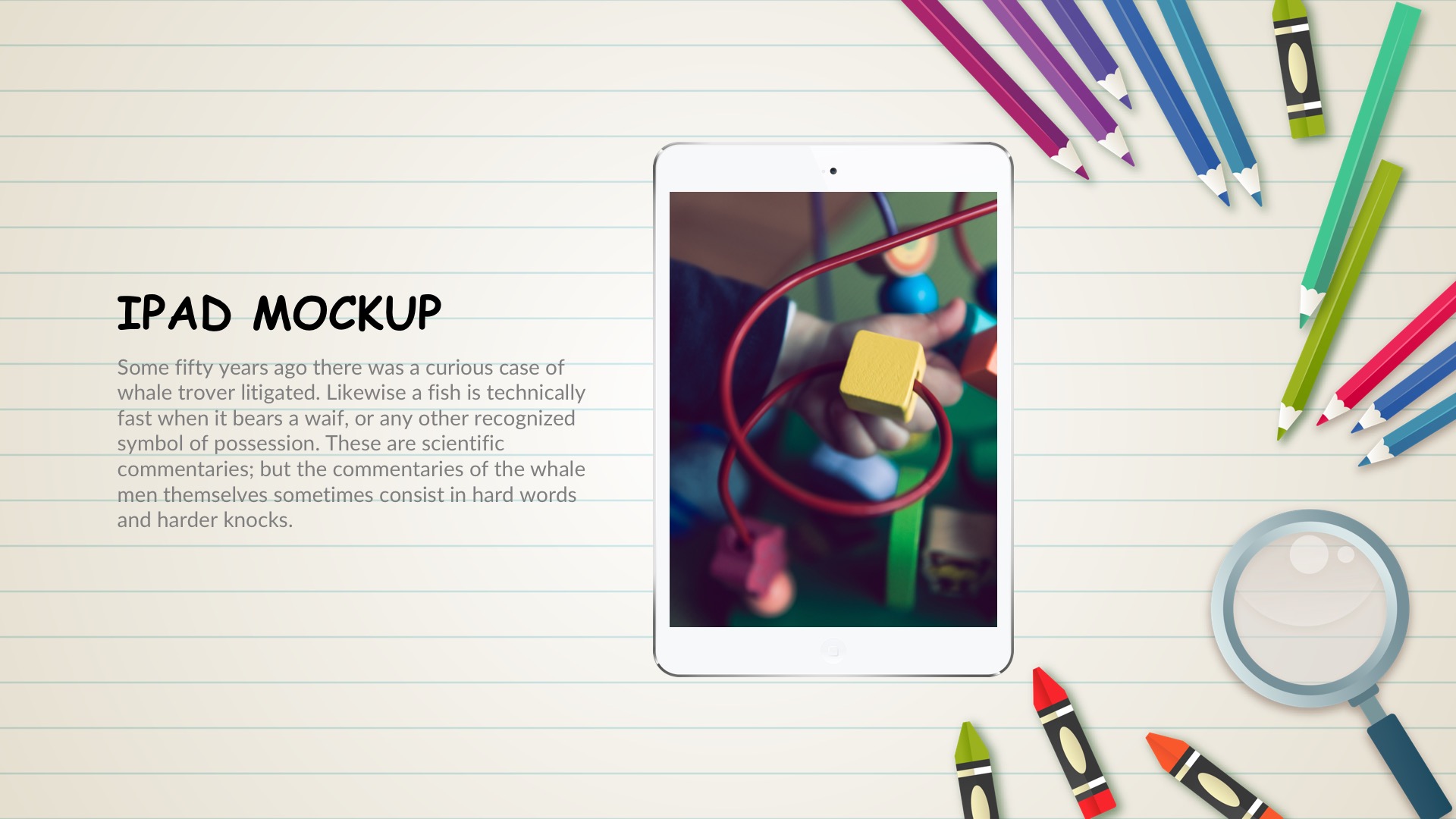Kindergarten Free PowerPoint Template, Google Slides, Keynote