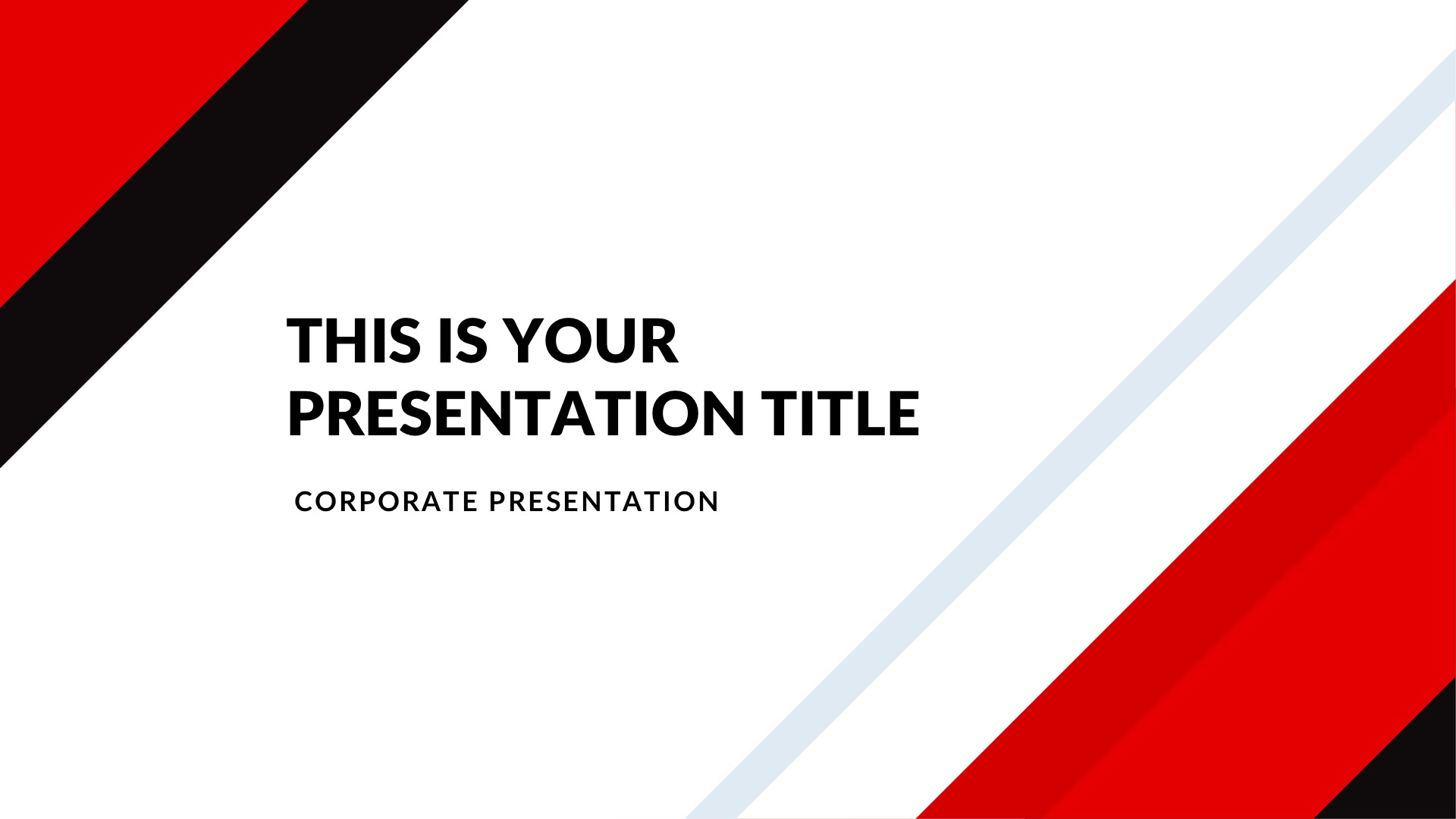 Market Real Estate Free PowerPoint Template, Google Slides, Keynote