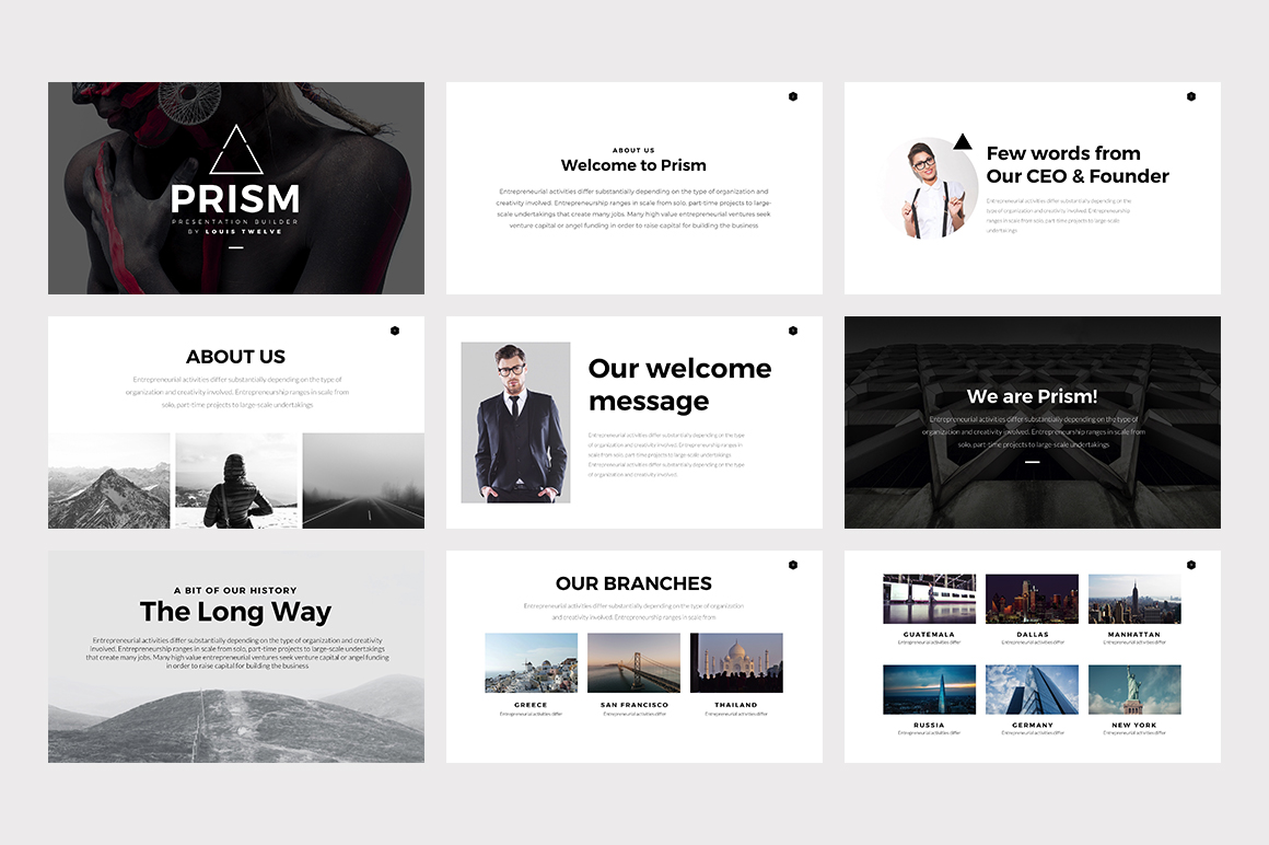 PRISM Ultimate PowerPoint Template