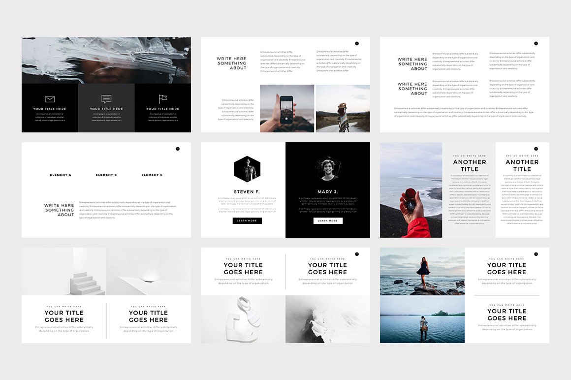 Verzus Minimal PowerPoint Template