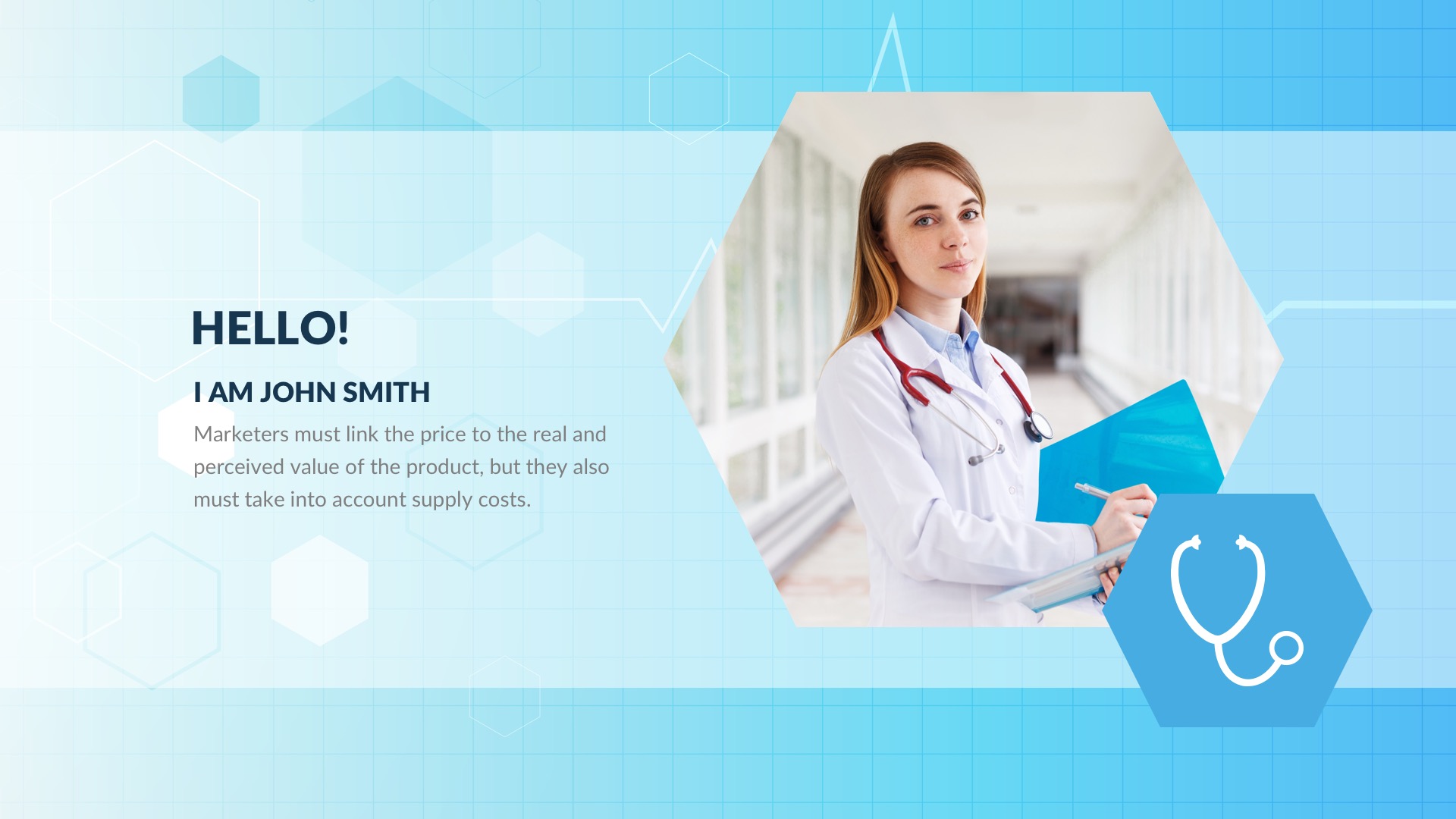 Alpha Medical Free PowerPoint Template, Google Slides, Keynote