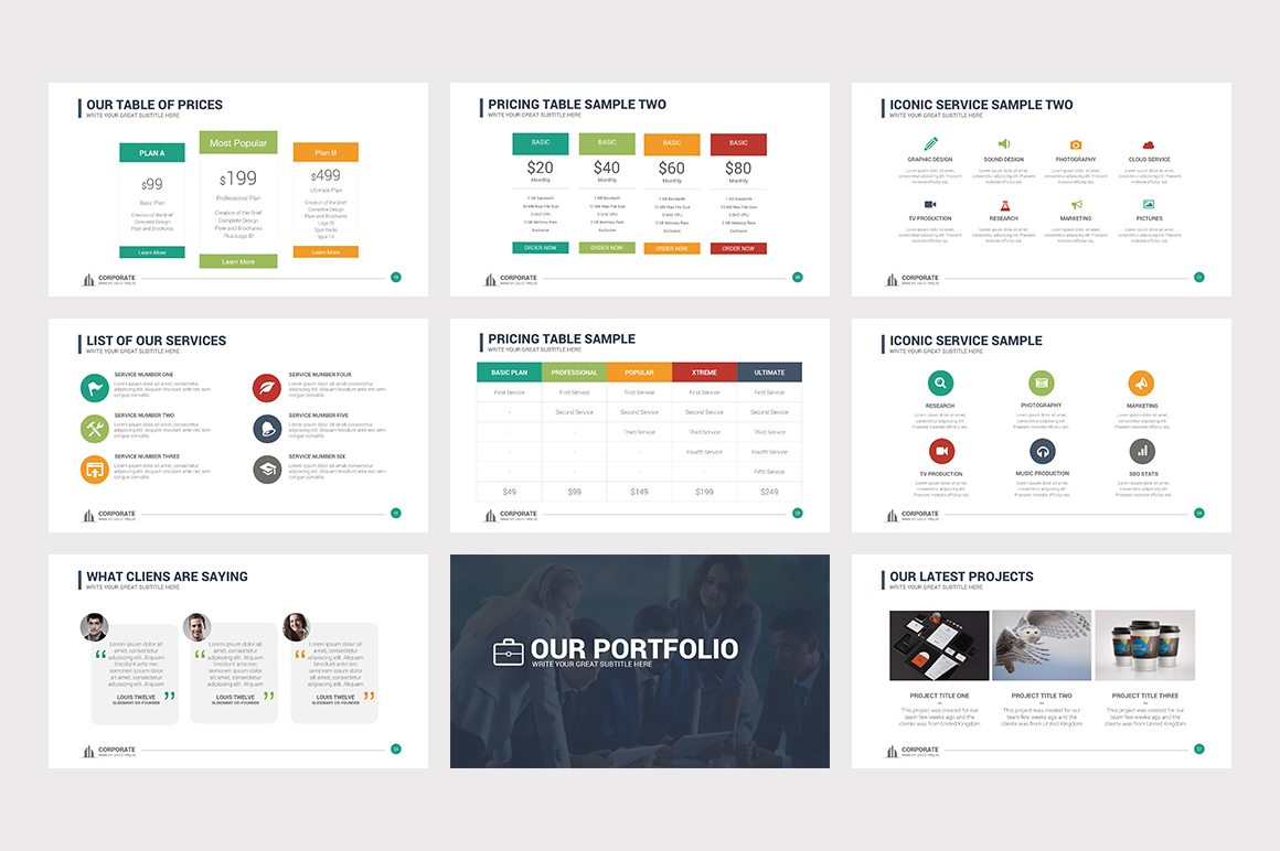 Corporate Overview PowerPoint Template