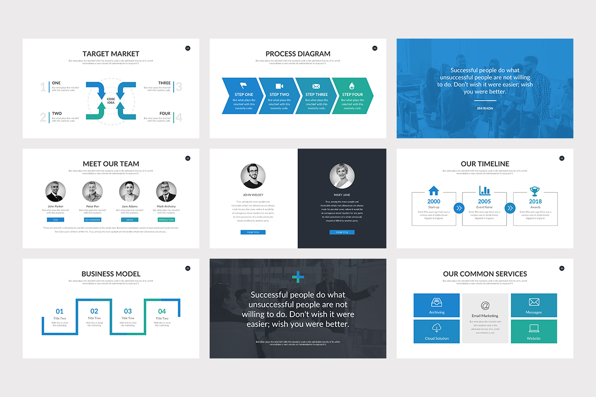 Momentum PowerPoint Template