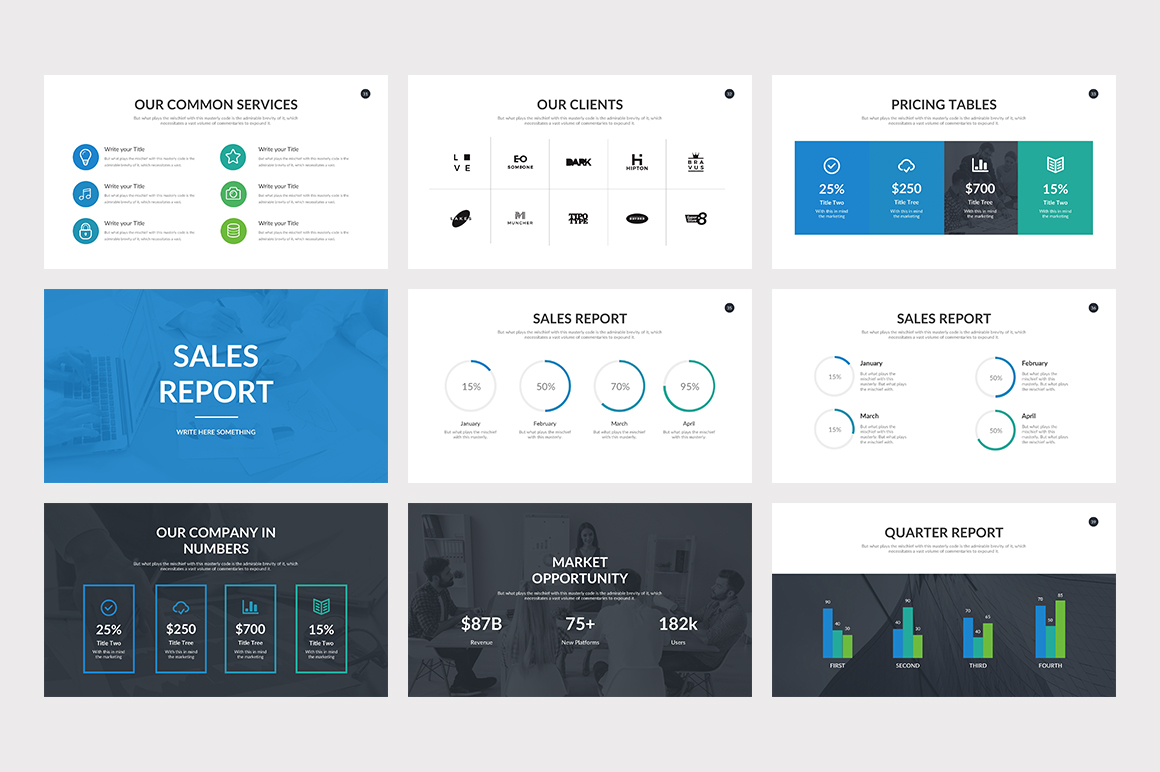 Momentum PowerPoint Template