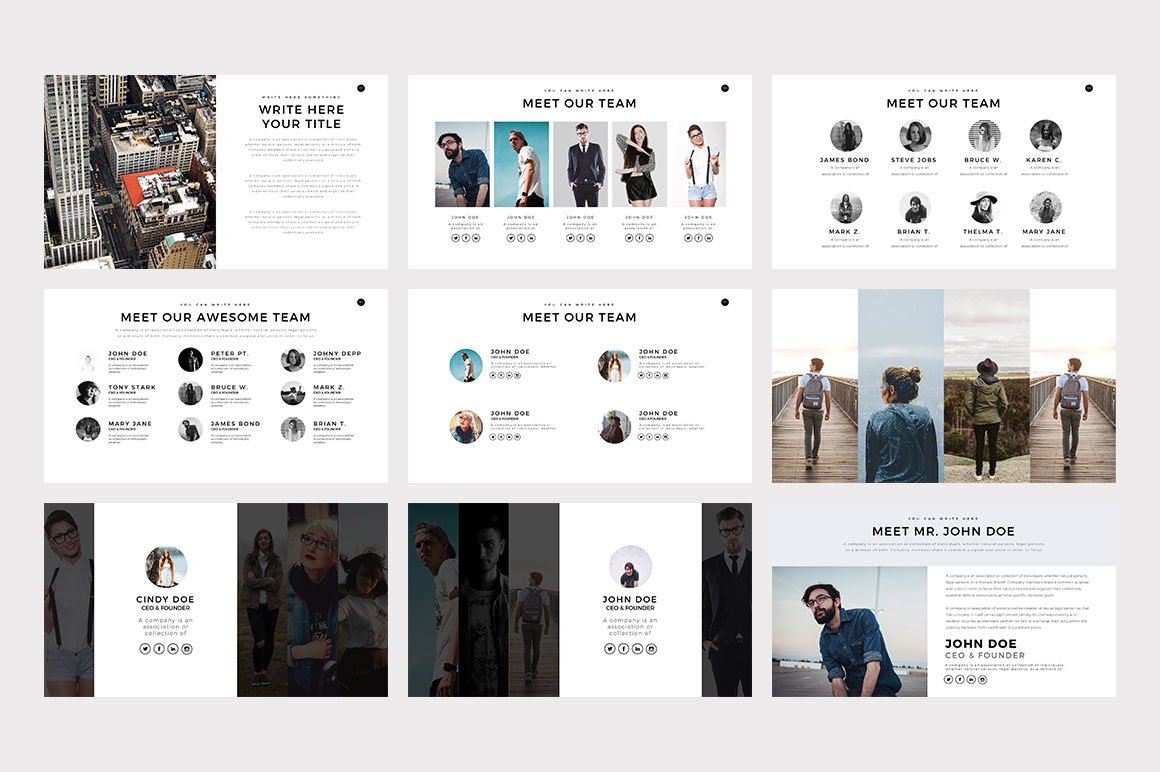 Verzus Minimal PowerPoint Template