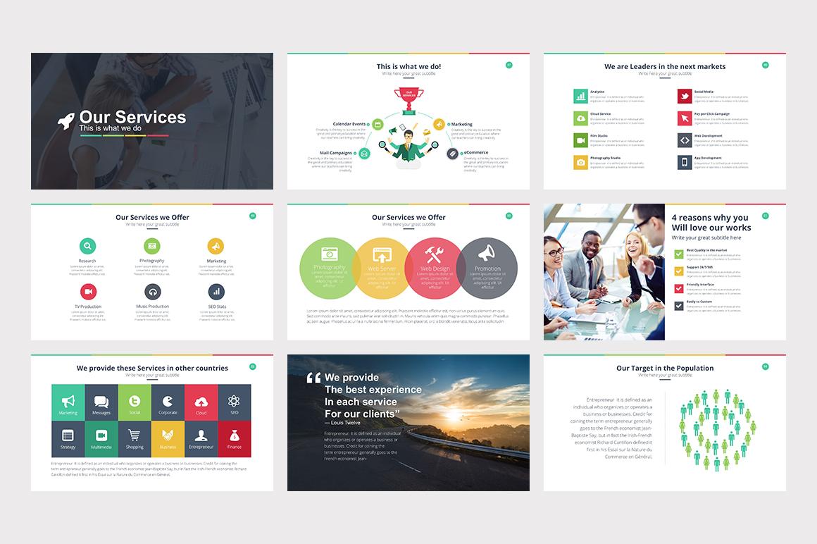 Marketer Pro PowerPoint Template