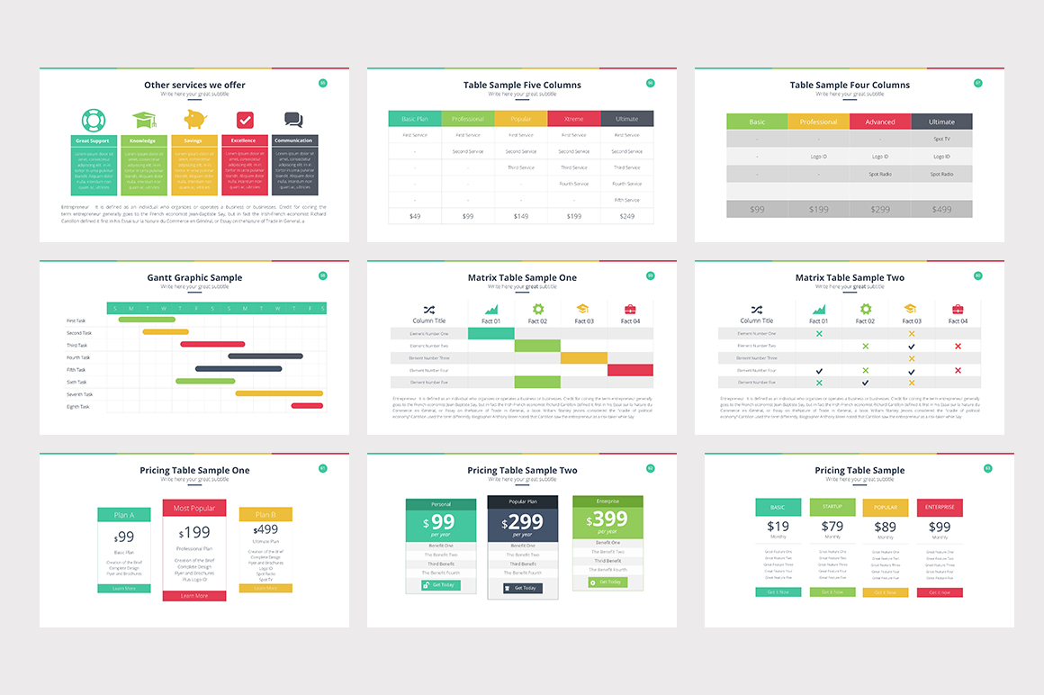 Marketer Pro PowerPoint Template