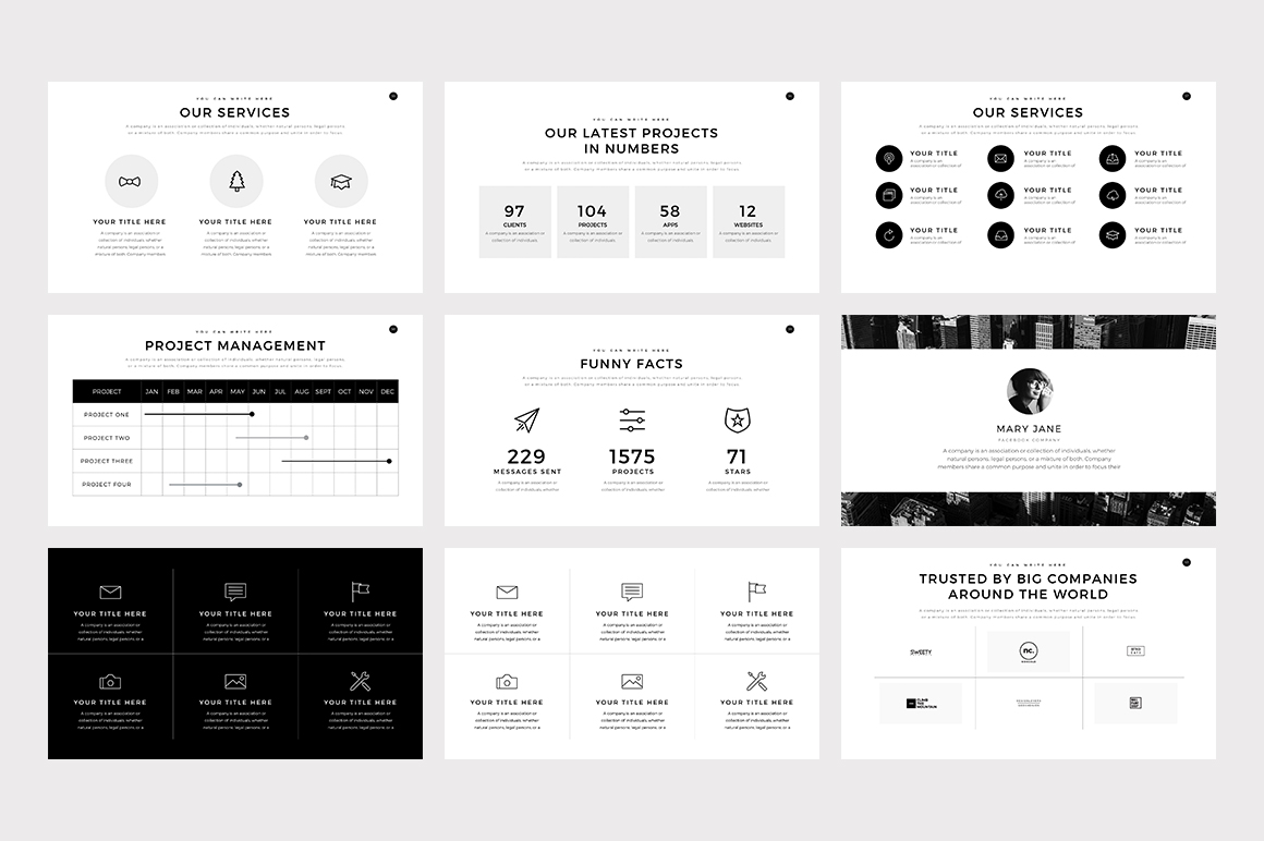 Verzus Minimal PowerPoint Template