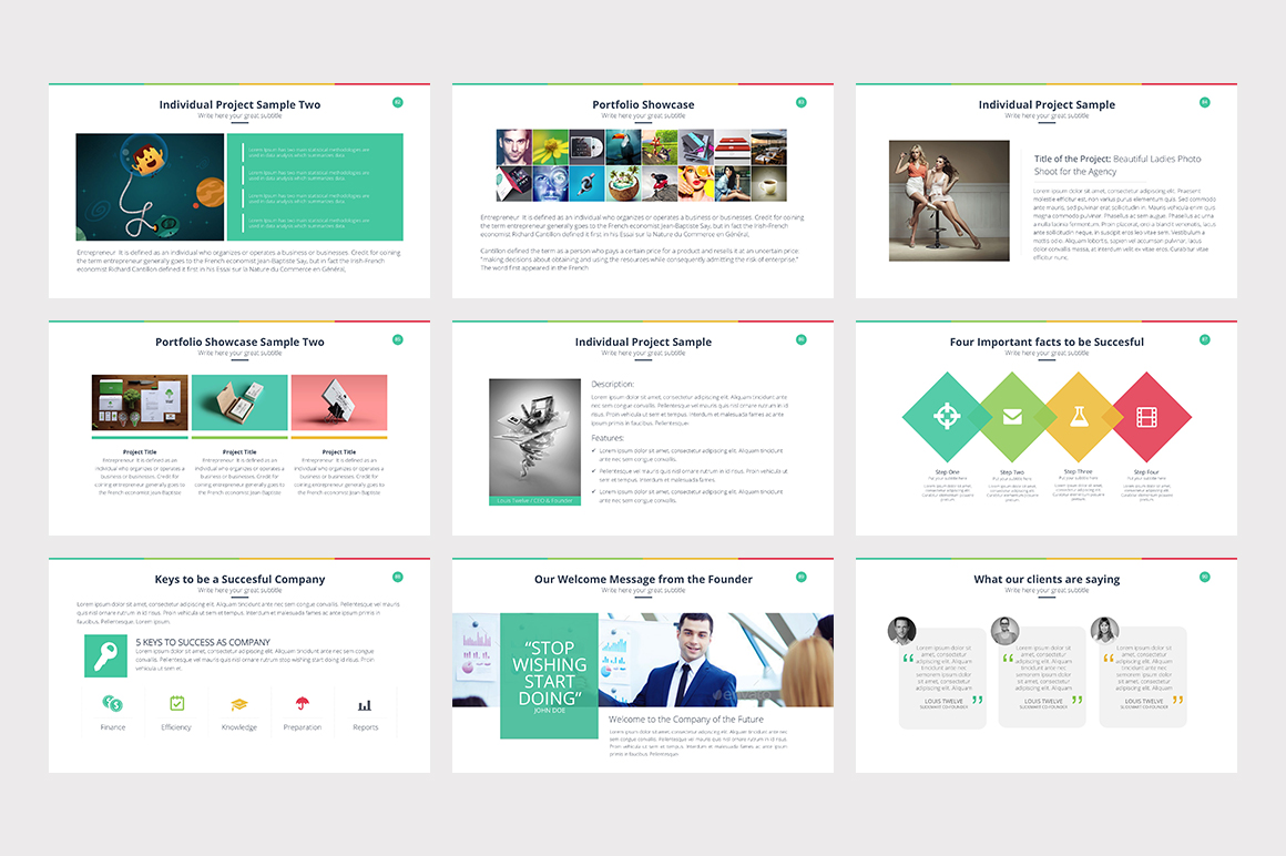Marketer Pro PowerPoint Template