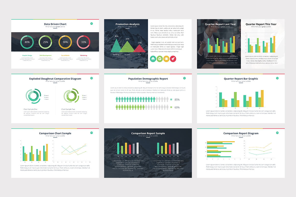 Marketer Pro PowerPoint Template