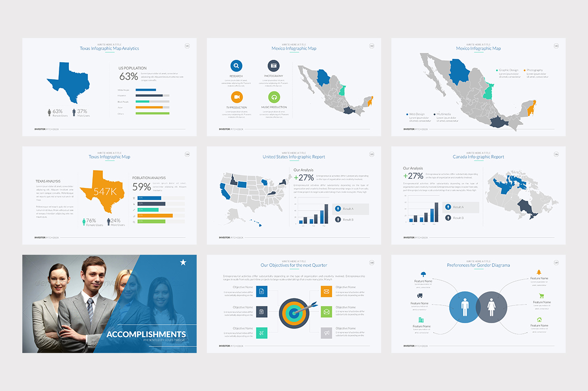 Investor Pitch Deck PowerPoint Template