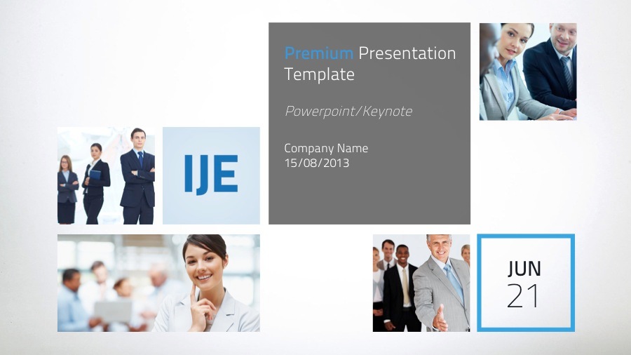 IJE - Premium Keynote Template