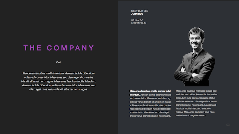 Moda - Modern Keynote Template