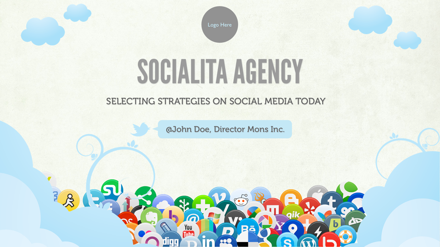 Social Media Keynote Template