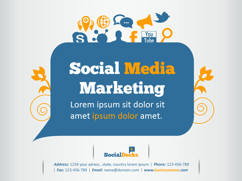 SocialDecks Keynote Template