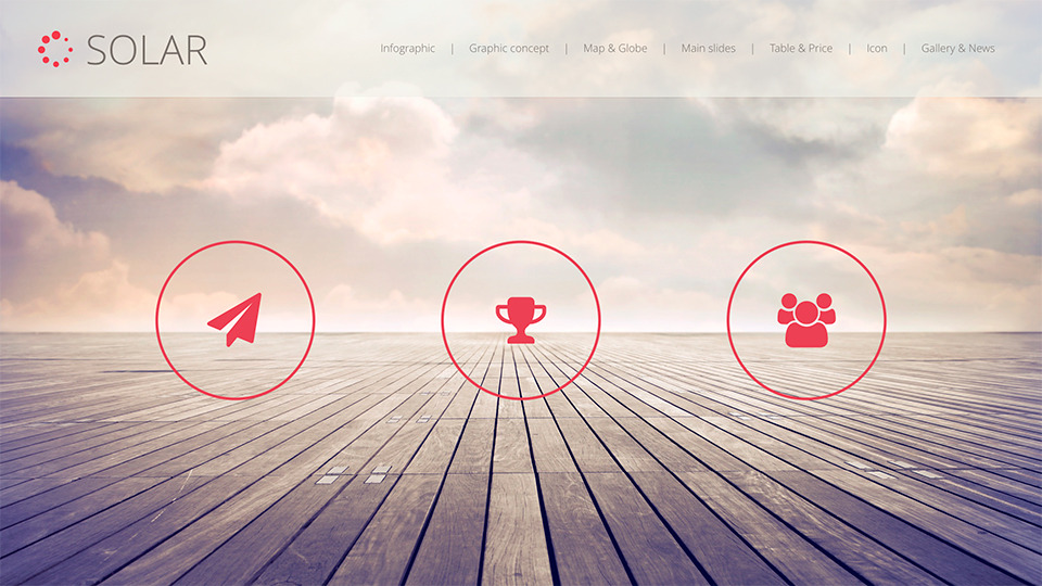Solar Keynote Presentation Template