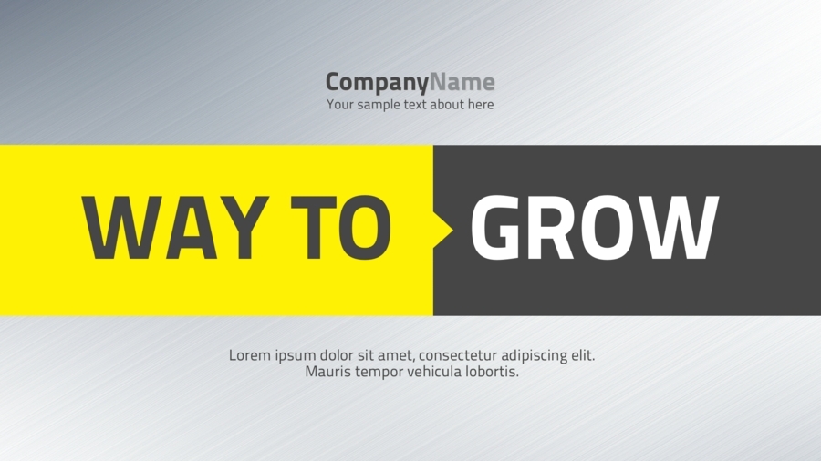 WayToGrow Keynote Template