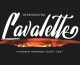 01 - Lavalette Script Free Font