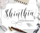 Shinthia Script Font