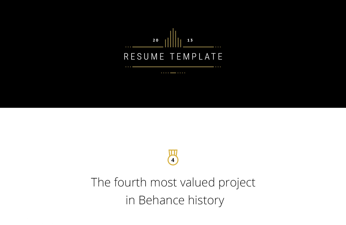 Elegant and Simple FREE Resume Template