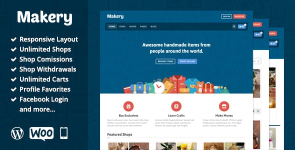 14 - Makery - Marketplace WordPress Theme