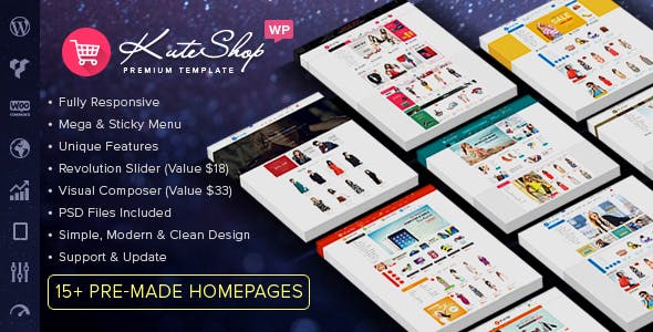 17 - KuteShop - Multipurpose WooCommerce WordPress Theme