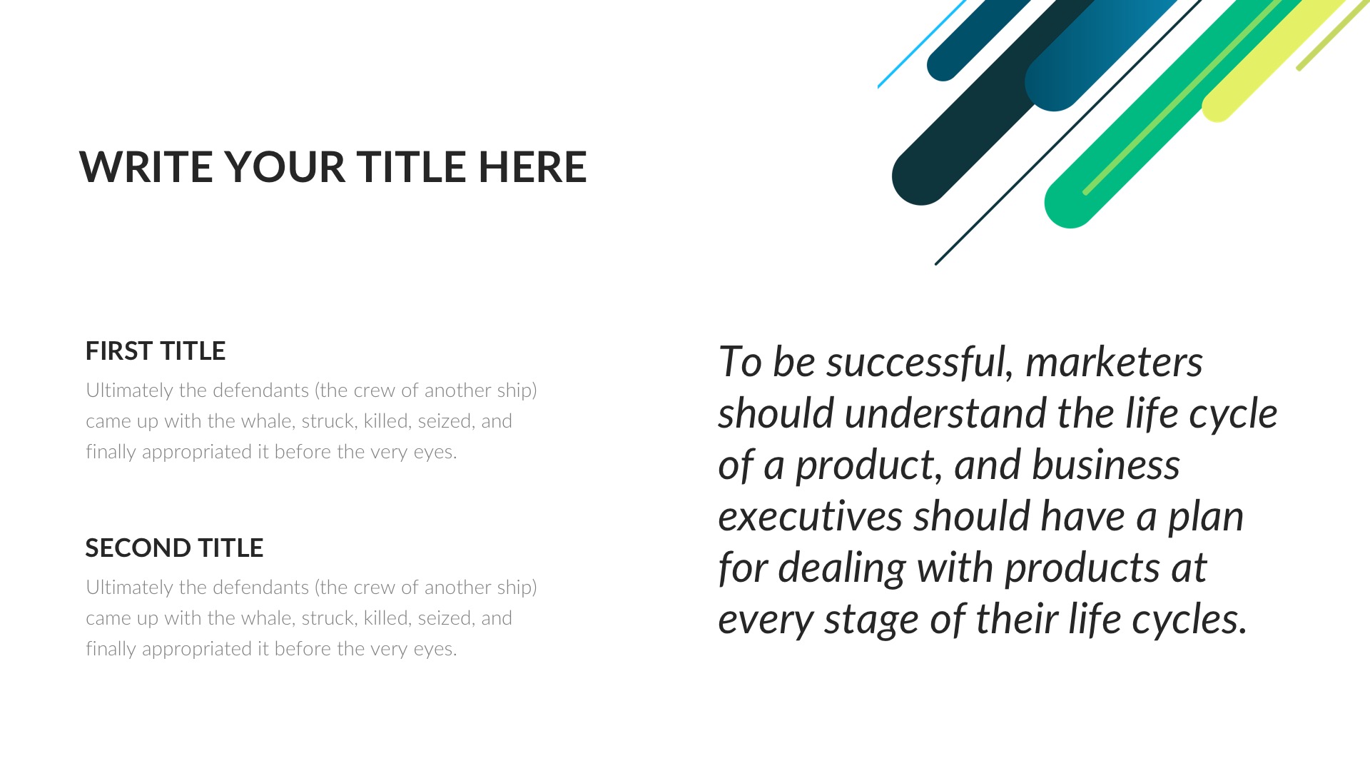 Park Free Presentation Template
