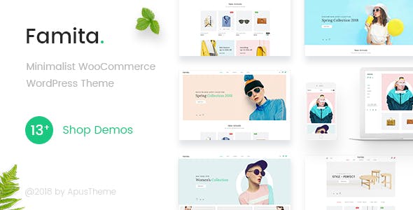 28 - Famita - Minimalist WooCommerce WordPress Theme