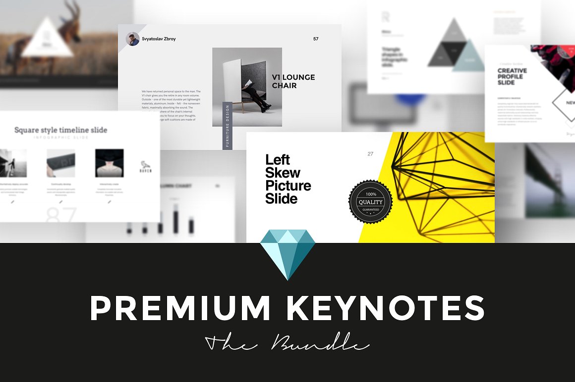 39. Premium Keynotes Presentation Bundle