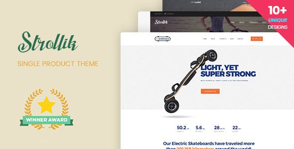 4 - Strollik - Single Product WooCommerce WordPress Theme
