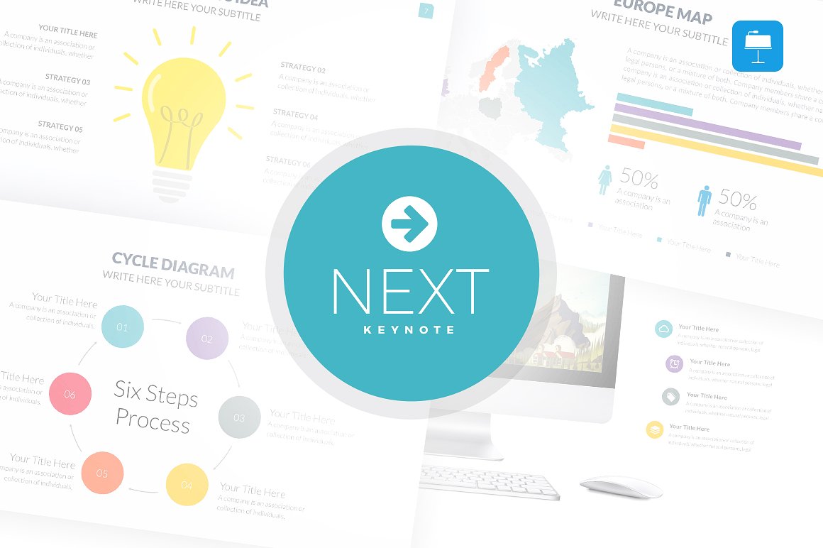 42. Next - Keynote Template