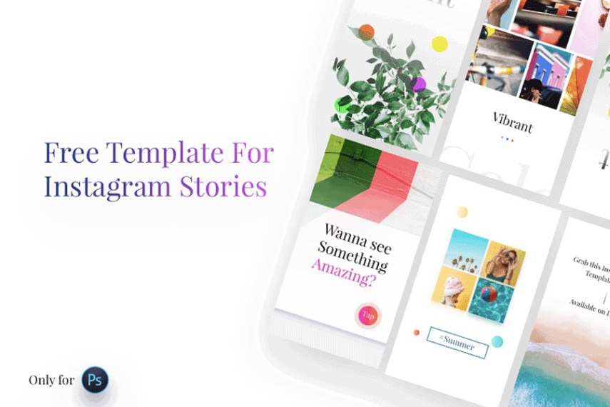 44. Instagram Stories Free Template