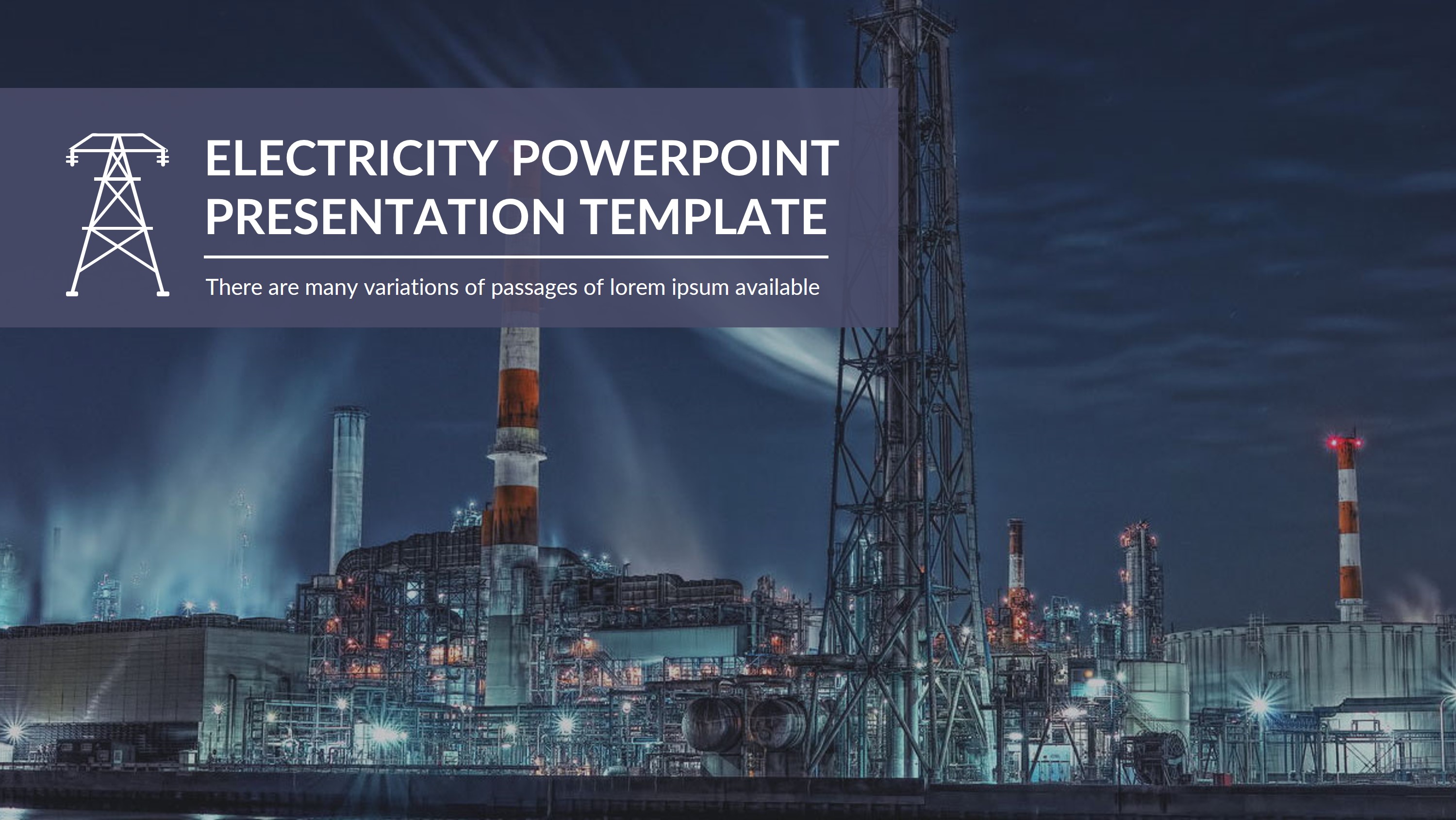 Electricity PowerPoint Presentation Template