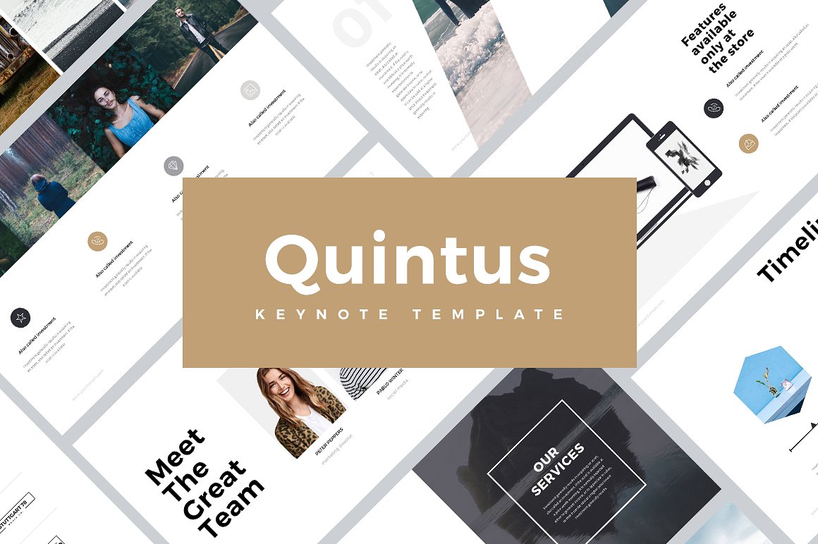 Quintus Minimal Keynote Template