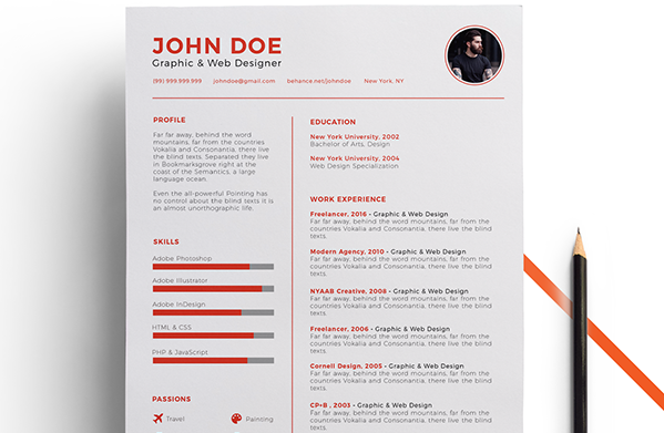 Resume Template Free
