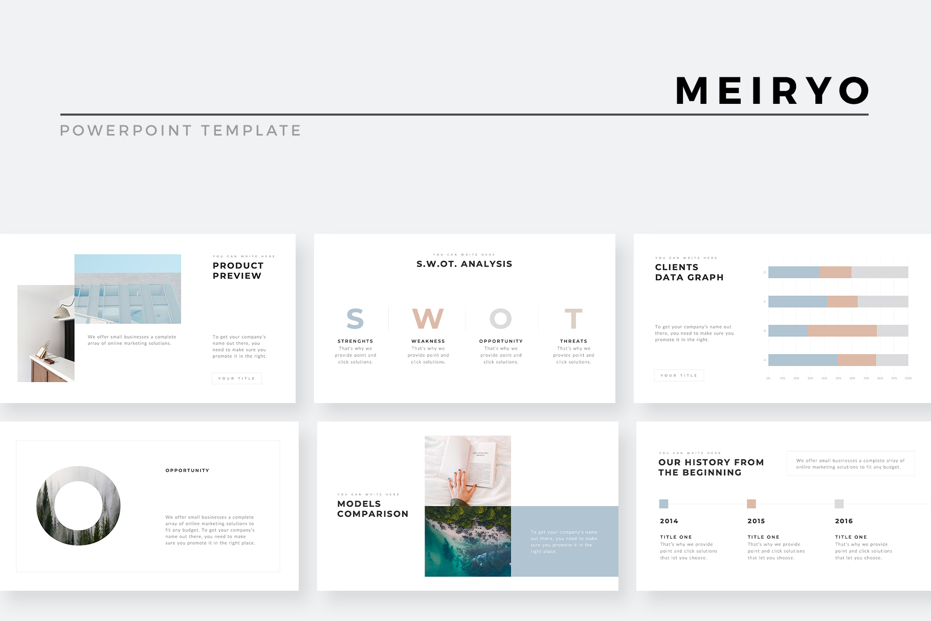 Minimalist PowerPoint Template