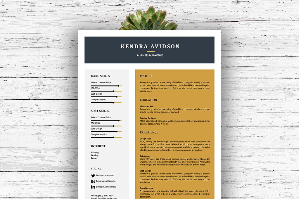 Resume Template