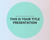 Free Presentation Template