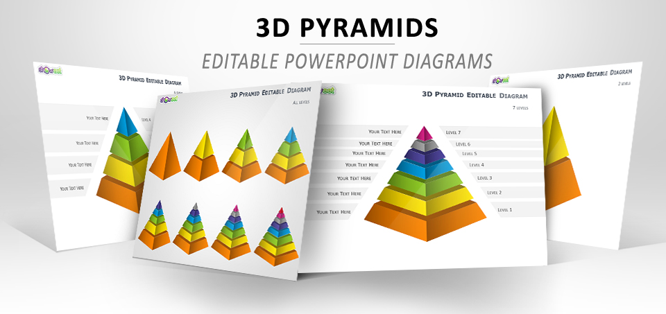 Pyramid Diagrams for PowerPoint