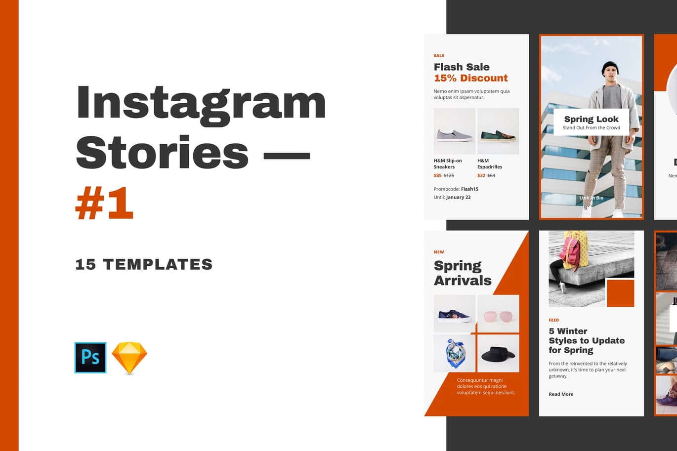 Instagram PSD Templates
