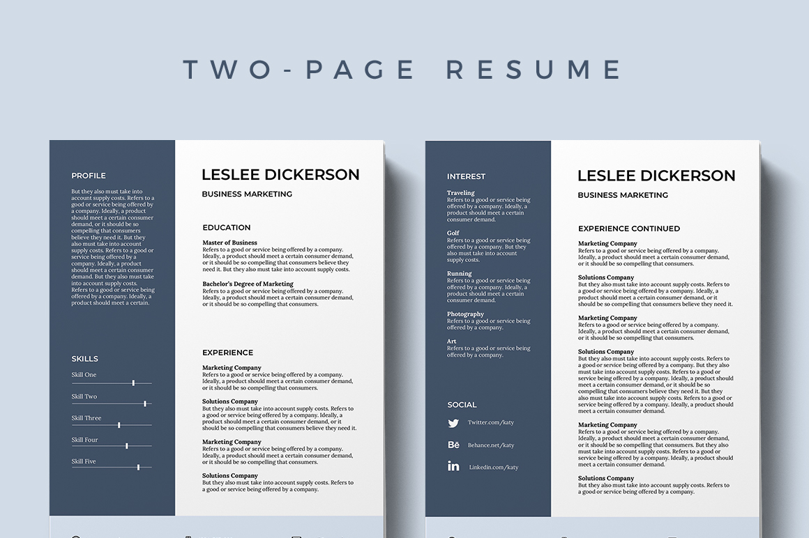 Resume Template
