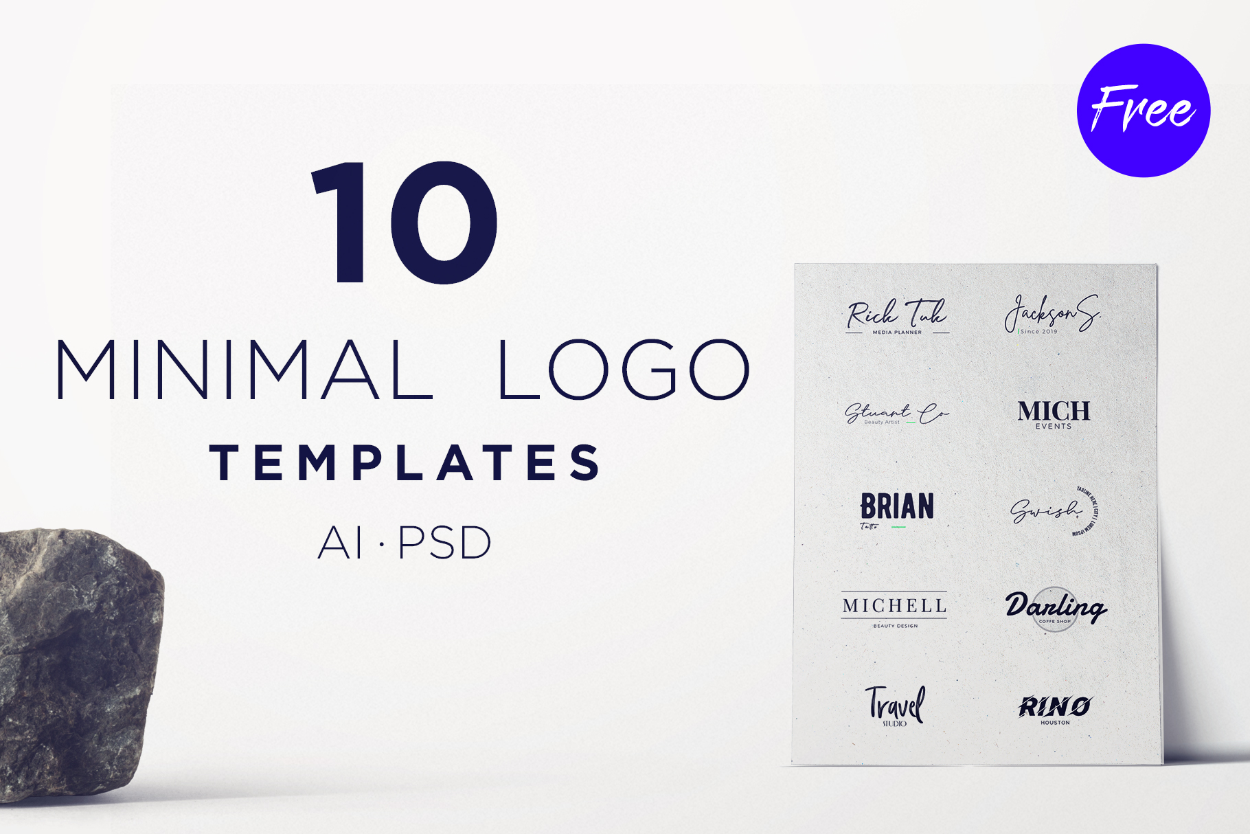 Free Minimal Logo Templates
