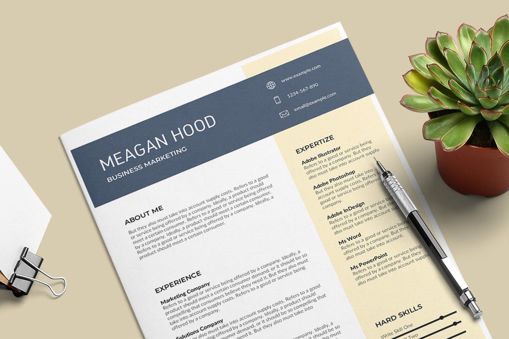 Modern Resume Templates Word