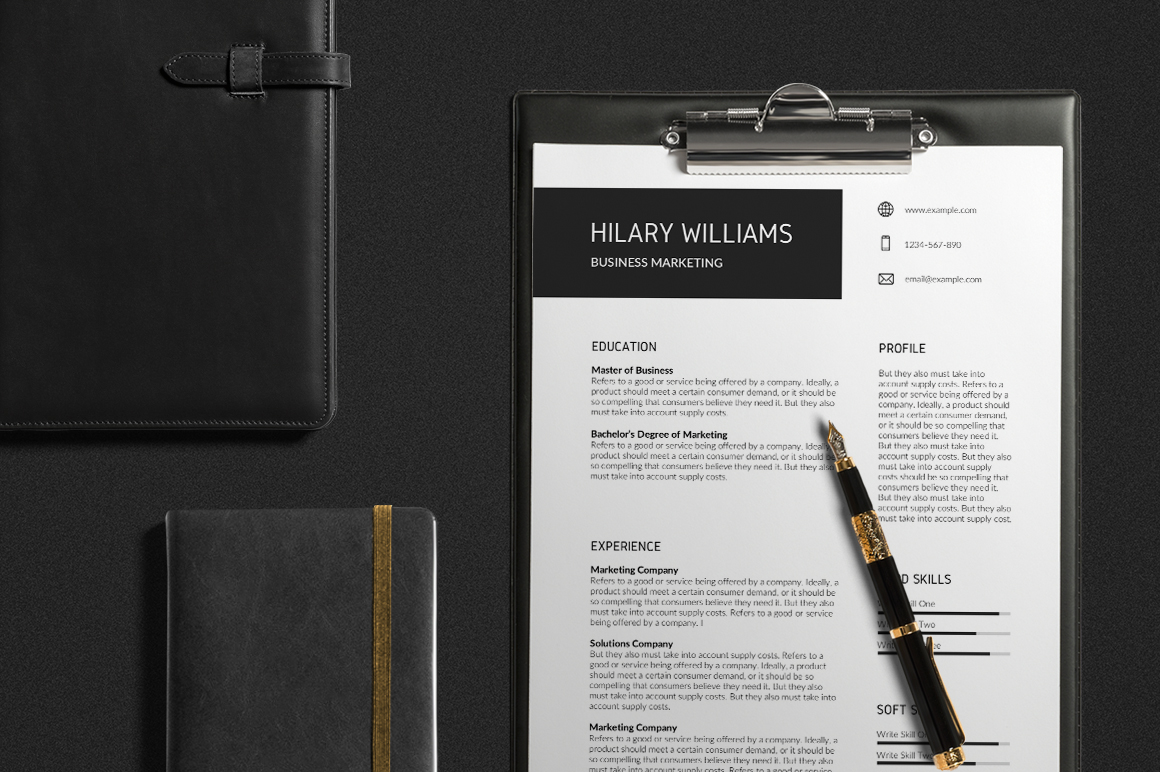 Modern Resume Templates Word
