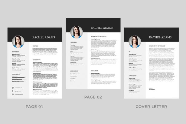 Modern Resume Templates Word